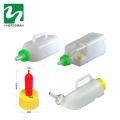 Factory wholesale 2L plastic cattle milk bottle small cow dairy nipple milk bottle